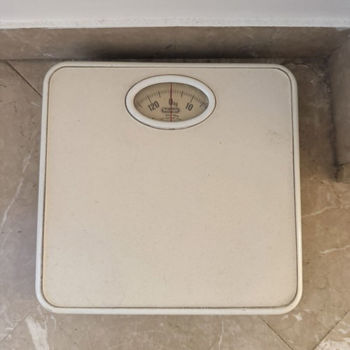 Vintage De'Longhi Mechanical Bathroom Scale used, 120 kg