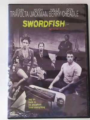 Swordfish DVD like new, action thriller with subtitles