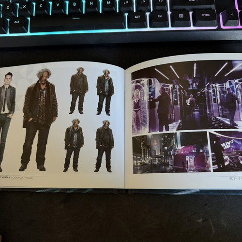 The Art of Detroit: Become Human hardcover art book new condition