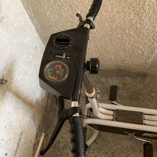 Exercise bike used for fitness