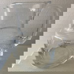  Γυάλινη κανάτα silver glass studio Valery handmade