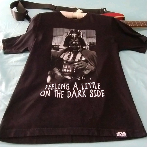 Star Wars T-shirt used, size S, black unisex