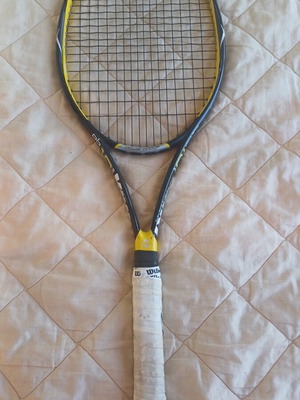 Volkl Pb 10mid tennis racket used, 330 gr, no case