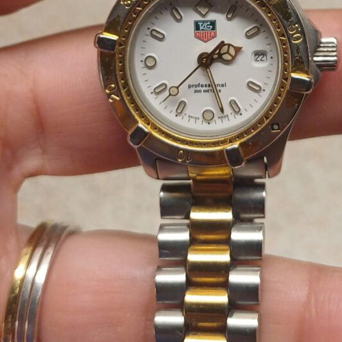 Tag Heuer vintage women's watch stainless steel quartz used