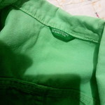 Benetton green dress XXS