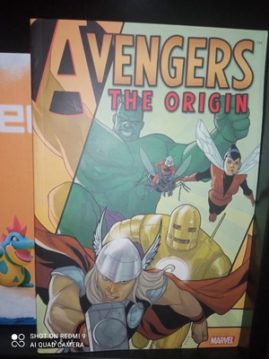 Avengers The Origin comic book new in Greek by Marvel