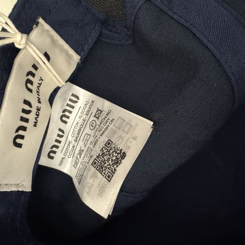 Miu Miu hat new, blue, size S