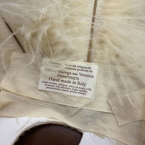 Authentic Venetian handmade mask from Atelier Marega