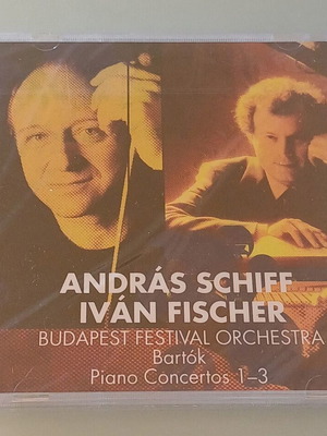 Béla Bartók András Schiff Budapest Festival Orchestra Piano Concertos 1-3 CD new, classical