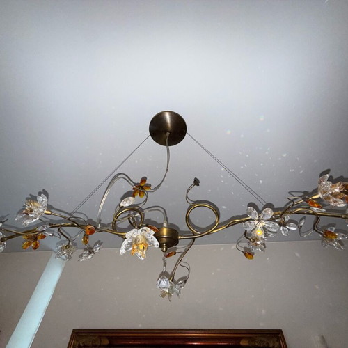 Ceiling lamp with Swarovski like new