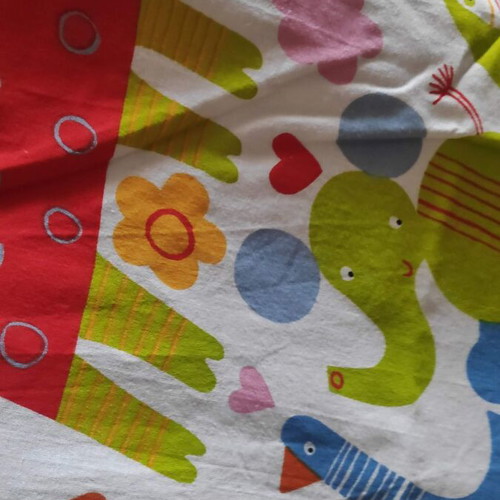 IKEA Animal Zoo cotton fabric new 1.20x3.00m Eva Lundgreen 2008