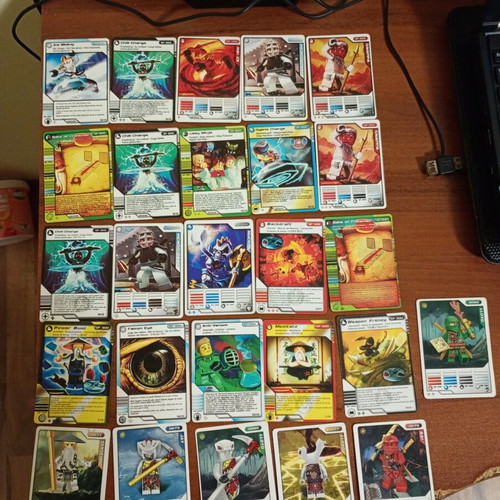 Lego Ninjago, Chima and Other Trading Card Collection like new