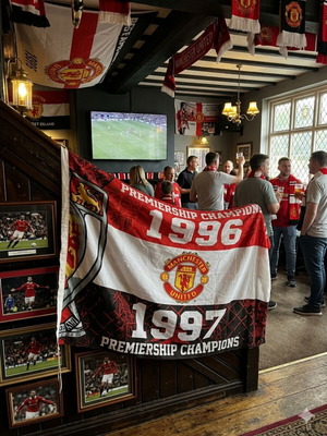 Vintage Premiership Champions 1996 Football Flag like new