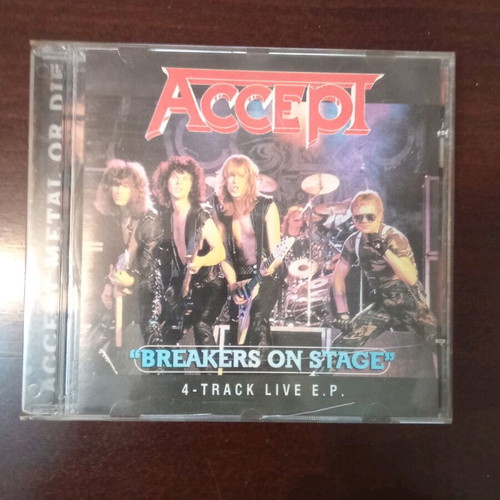 Accept Breakers On Stage CD used