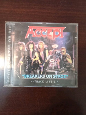 Accept Breakers On Stage CD used