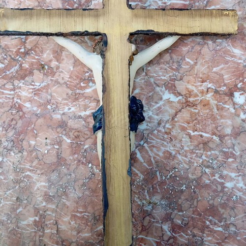 Handmade old cross like new, 33x22 cm