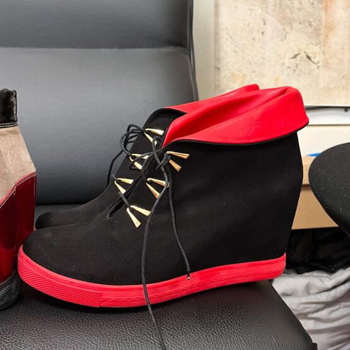 Women's shoes new, natural leather, black, size 40