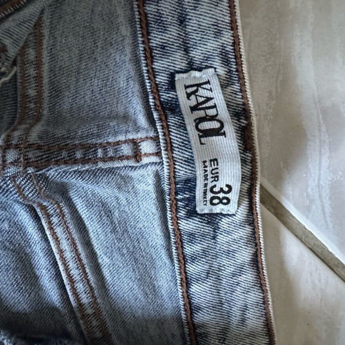Women's jeans like new, size M / 38, gray and blue