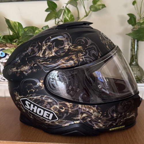 Shoei GT-Air II Conjure TC-9 motorcycle helmet like new, small size