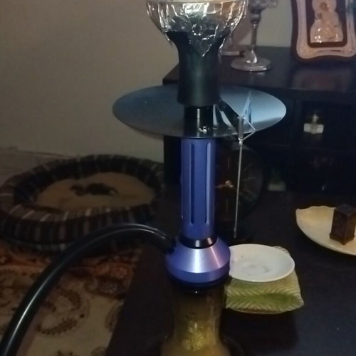 Hookah 50 cm new, complete with hose, bowl, and base