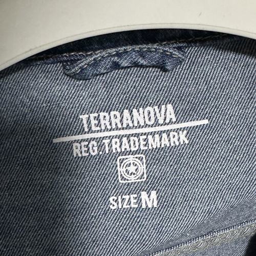 Terranova Jeans Denim Jacket used, slim fit, blue