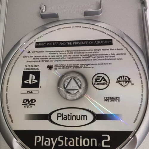 Harry Potter Prisoner Of Azkaban Platinum PS2 game like new