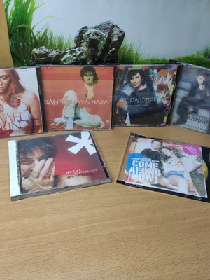 Greek music CD set like new, 6 CDs with popular artists
