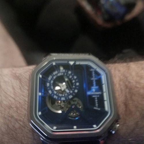 Technotempo Dinamic Shuttle Automatic Engine Tt.SH.BL watch new men's