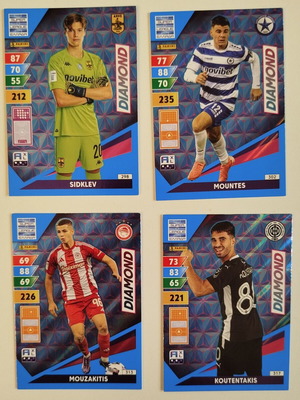 Panini Super League 2024/25 Diamond Cards new