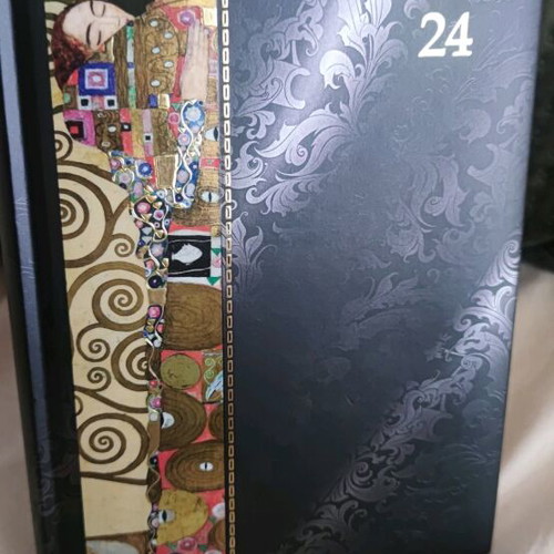 Slavic calendar 2024 Klimt themed