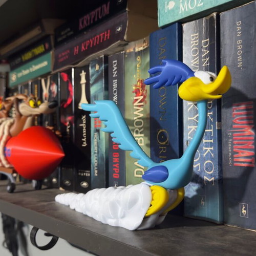 Roadrunner 3D printed figure made to order