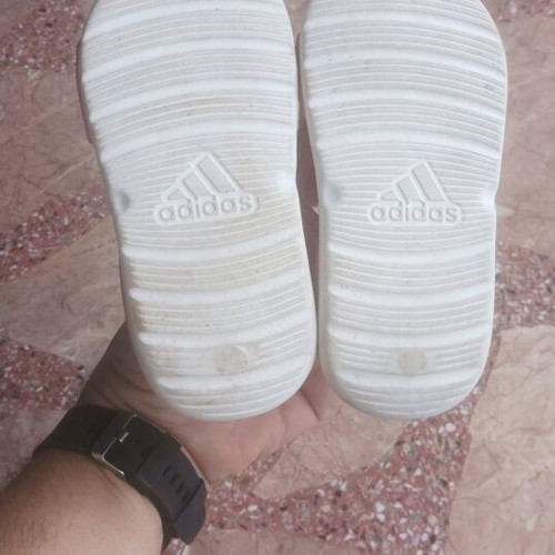 Adidas sandals like new, size 24, pink, for sea