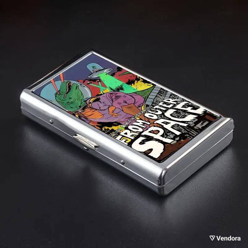 Retro 80s Alien Theme Iron Cigarette… - € 18,00