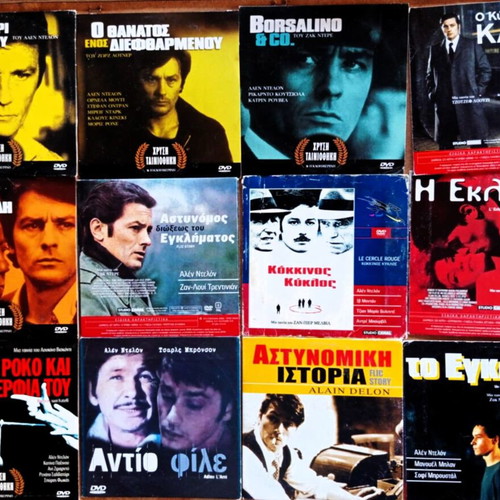 12 Alain Delon Movies DVD Pack like New with Subtitles