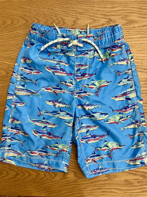 GAP kids' swim shorts size 8-10 years, blue
