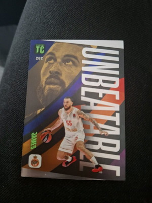 Συλλεκτική κάρτα Mike James Top Class Euroleague 2025 σαν καινούργιο