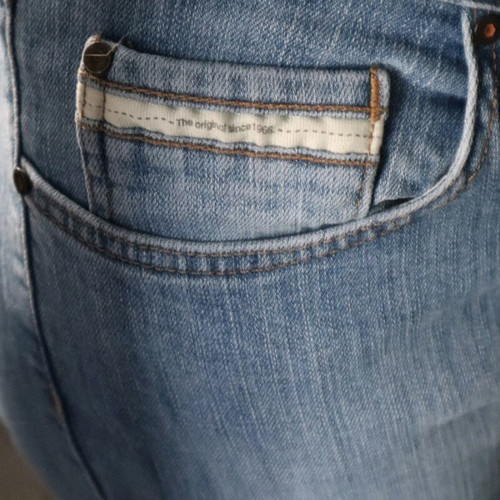 Vans blue jeans Y2K mid/low waist like new