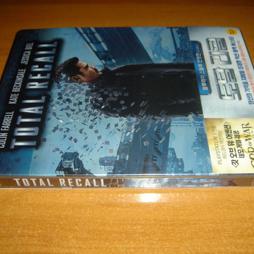 Total Recall Steelbook Korean Edition Blu-Ray new with subtitles