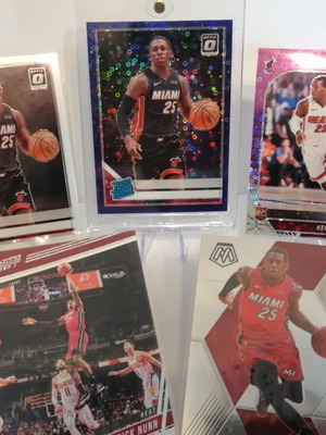 Kendrick Nunn cards like new, lot of 5 with numbered /95