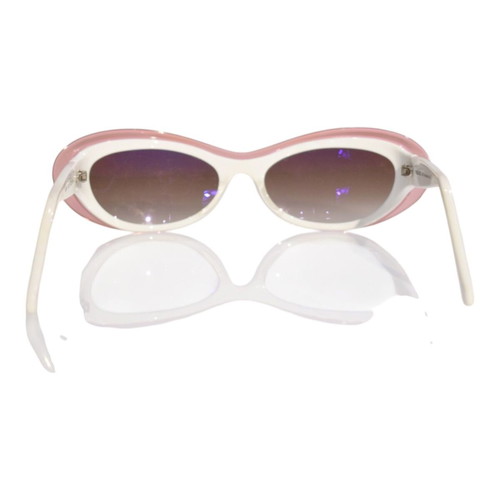 Face à Face Paris Monoi 1 Sunglasses used, coral pink acetate
