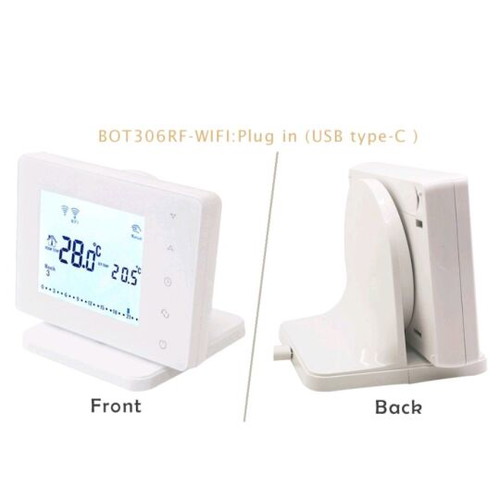 Smart WiFi thermostat Beok BOT306RF-WIFI-NR used