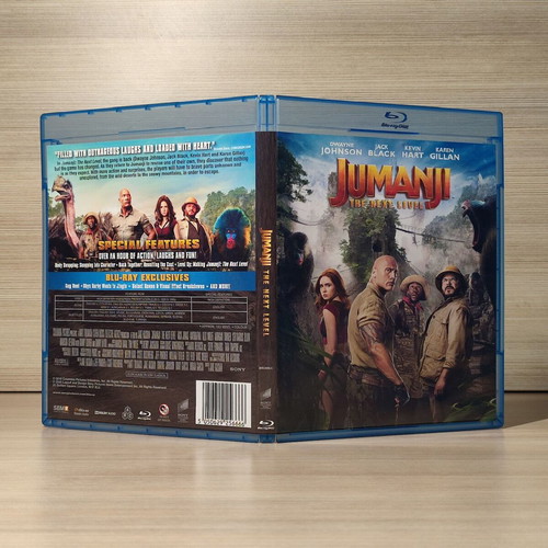 Jumanji The Next Level Blu-Ray like new with Greek and Bulgarian subtitles