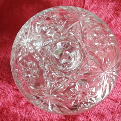 Glass Fondant Dish new from 1990
