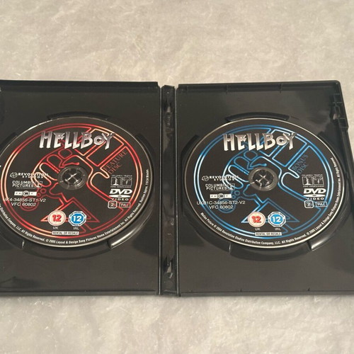 Hellboy 2004 DVD like new, English edition with Greek subtitles