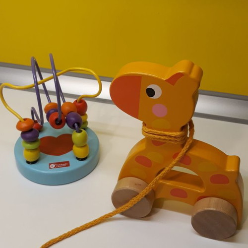 Wooden toys new, set of 5 pieces
