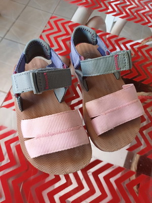 Zara summer kids sandals size 25 like new, pink