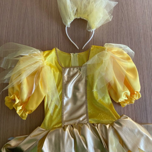 Carnival costume Iliachtida like new for girl 4-5 years with headband