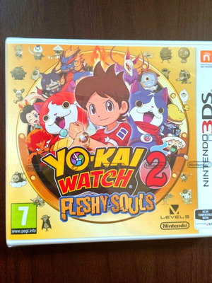 (sealed) Yo Kai Watch 2 Fleshy Souls. Nintendo 3DS games