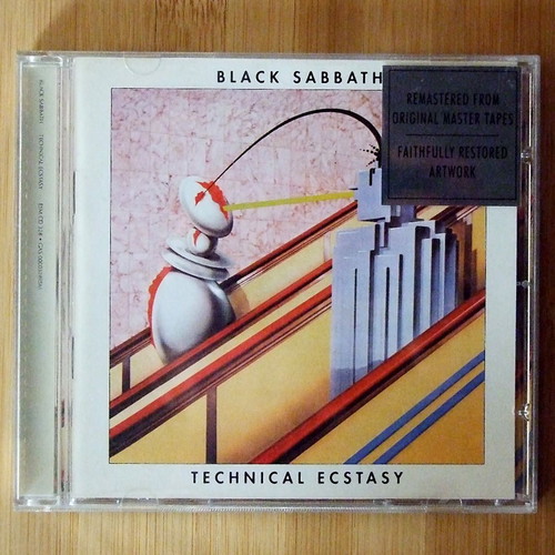 Black Sabbath Technical Ecstasy CD, 1996 UK remastered edition