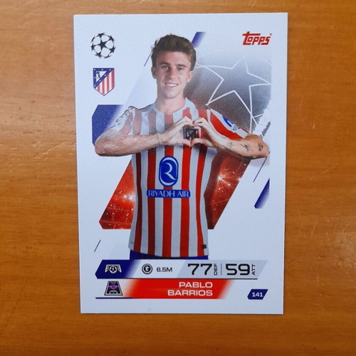 Topps card match ataxx Pablo Barrios new
